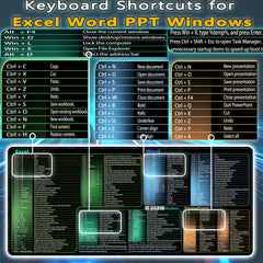 Excel-Word-PPT-Windows mouse pad