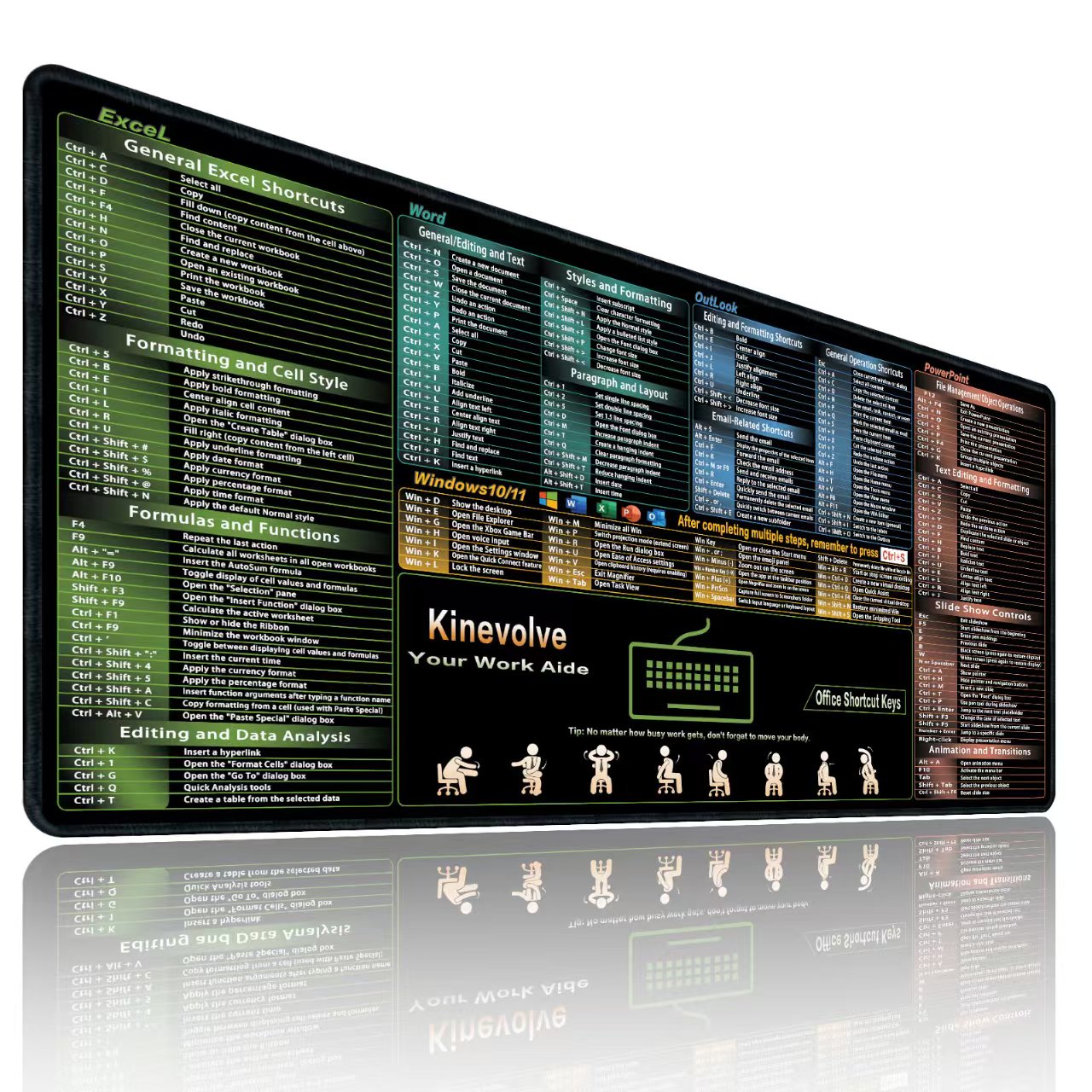 excel-word-outlook-windows-powerpoint-shortcut-keys-mouse-pad