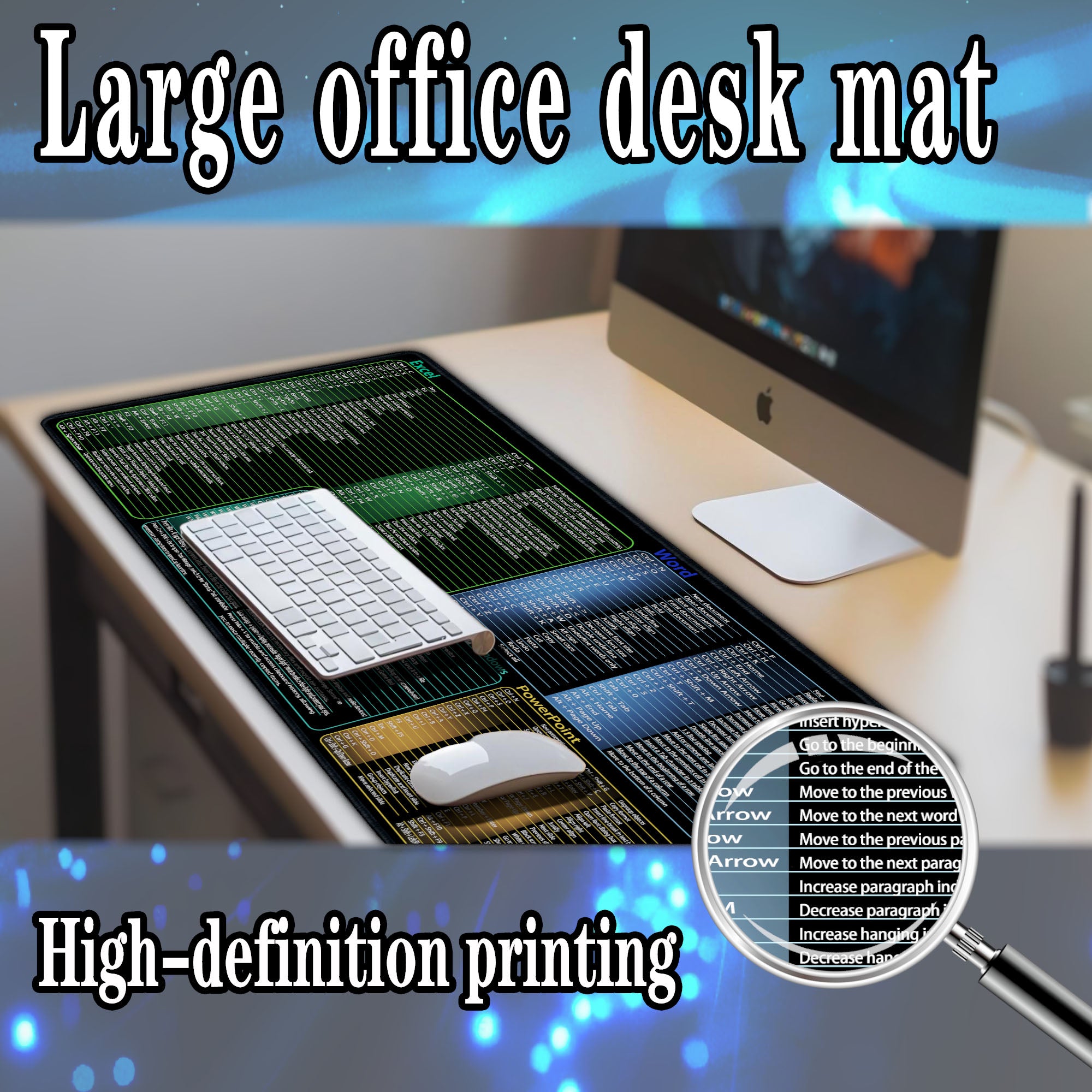 Excel-Word-PPT-Windows mouse pad